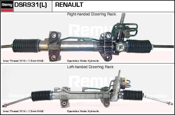 DELCO REMY Stūres mehānisms DSR939L